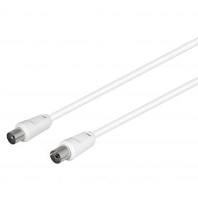 Conexión antena blanco recto 9.5mm/1.5m